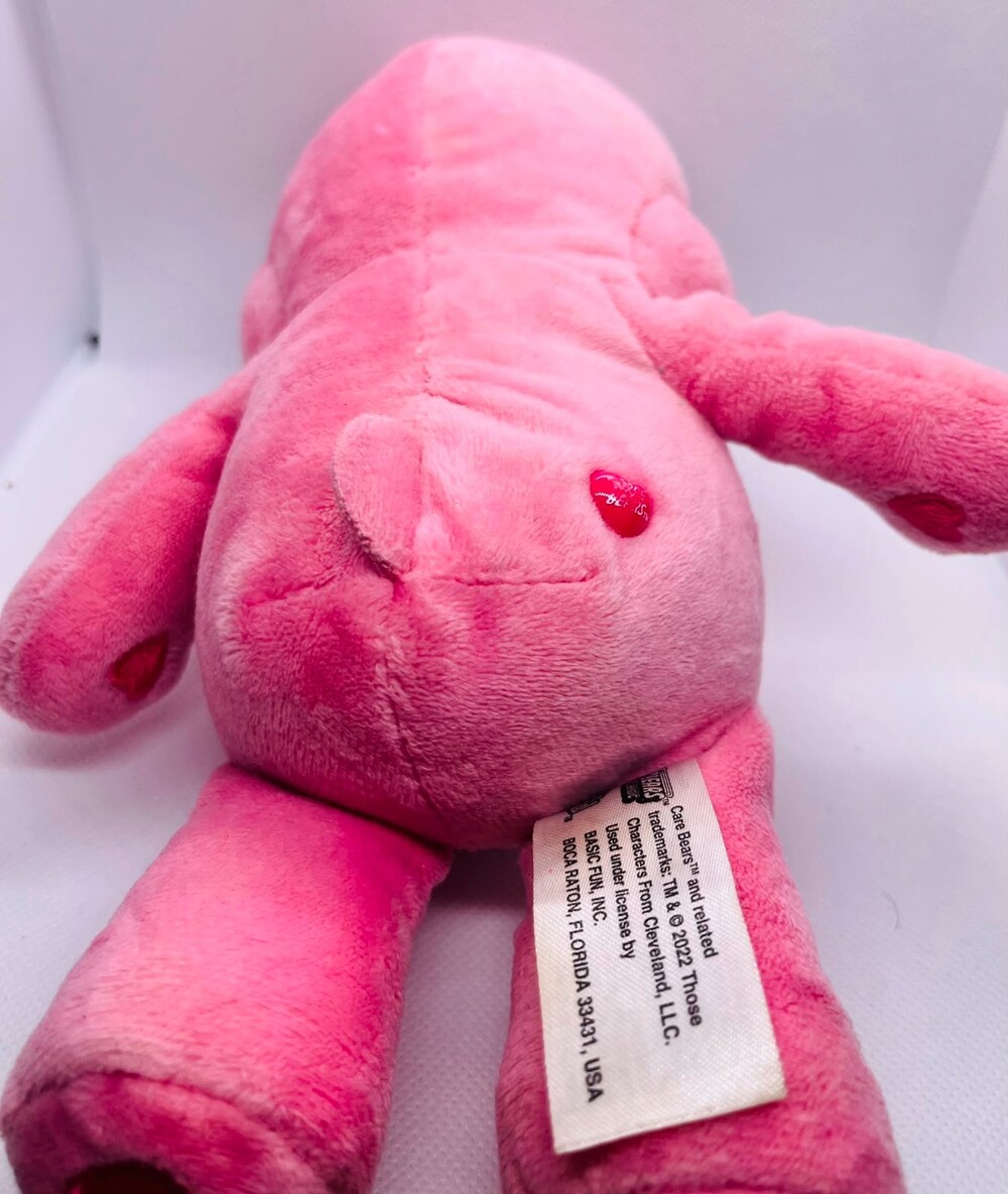 Care Bears True Valentine Heart Bear Plush Pink 10 Inch Stuffed Animal.2022 - Picture 4 of 4